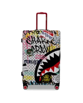 CREATE ANOTHER DAY SHARKNAUTICS HARDSHELL FULL-SIZE LUGGAGE