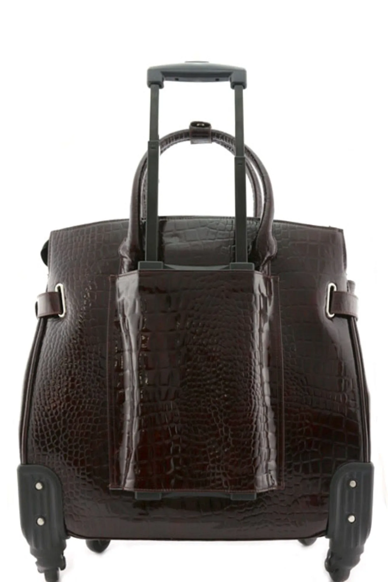 CT2668FW Croc Rolling Luggage Bag