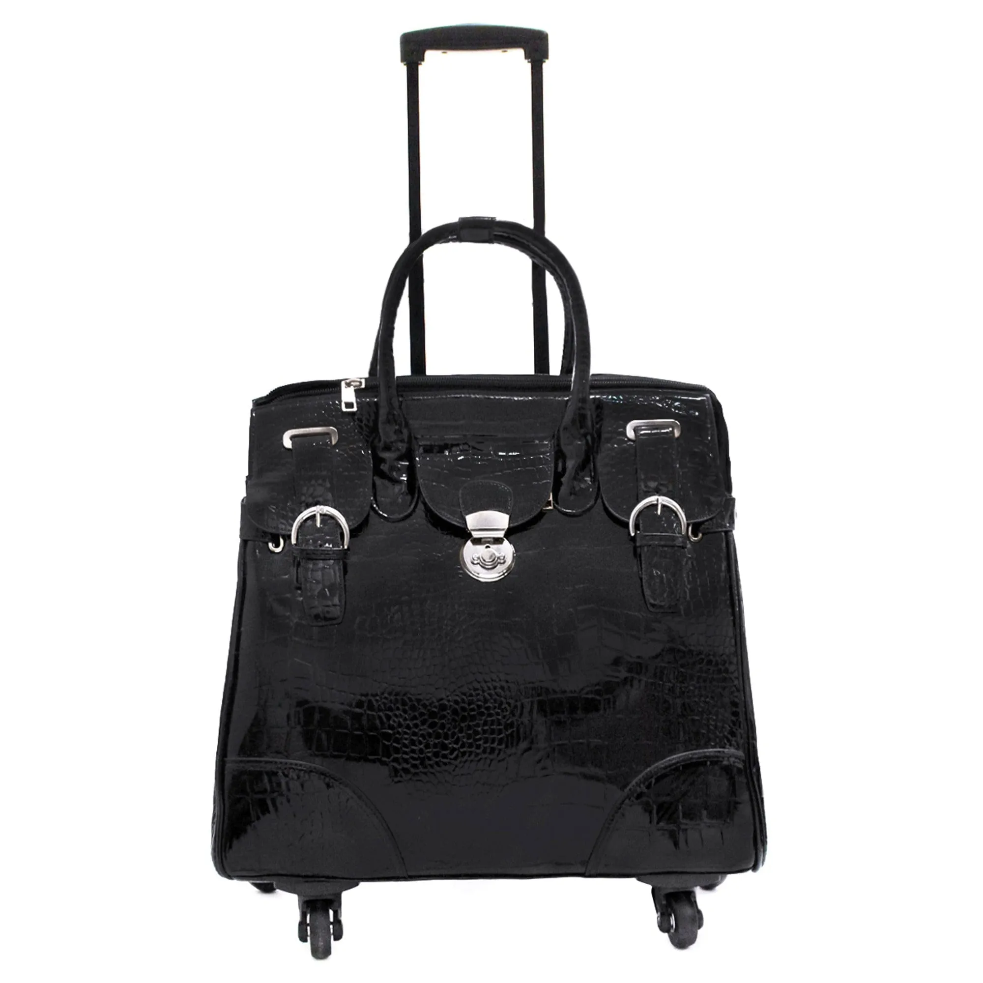 CT2668FW Croc Rolling Luggage Bag