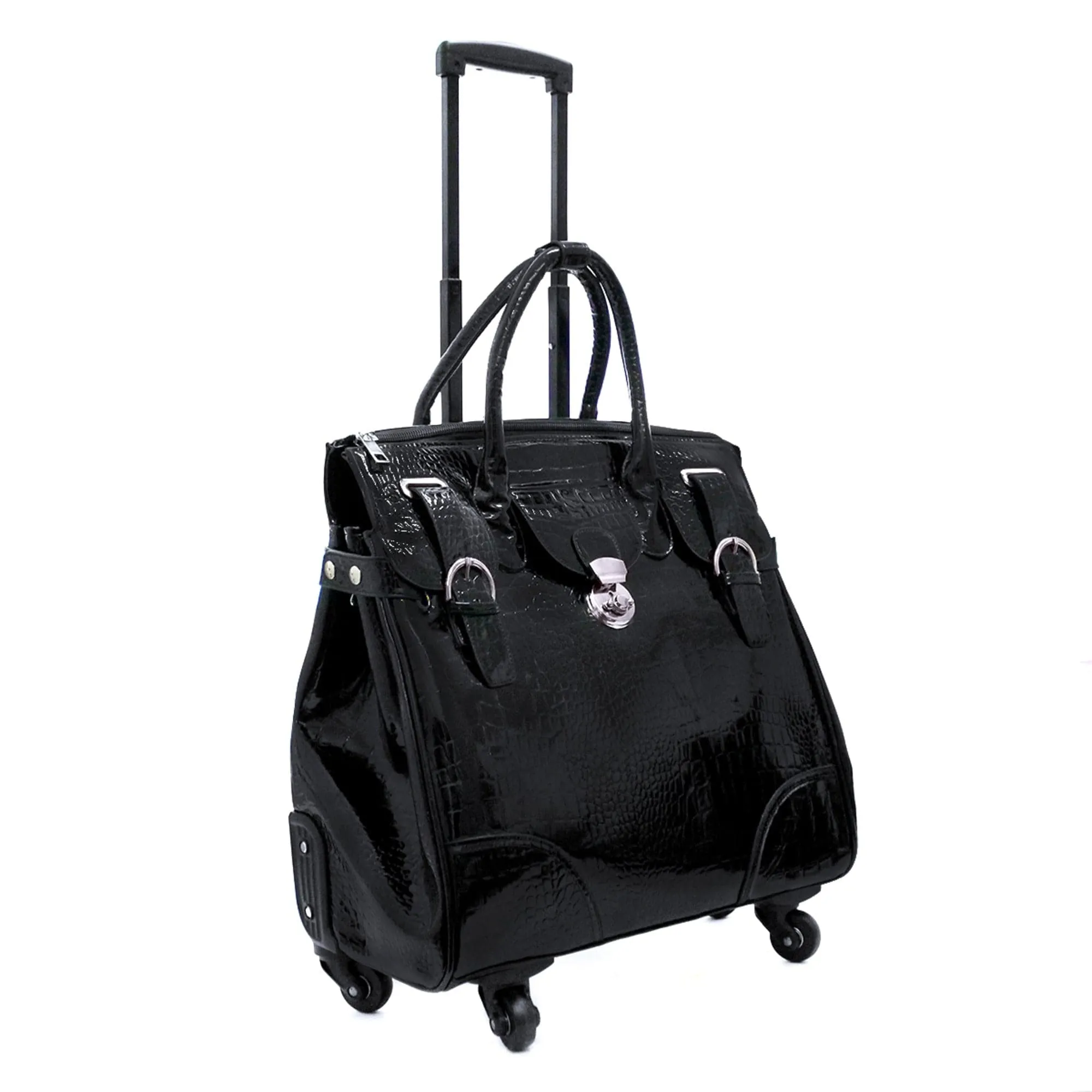 CT2668FW Croc Rolling Luggage Bag