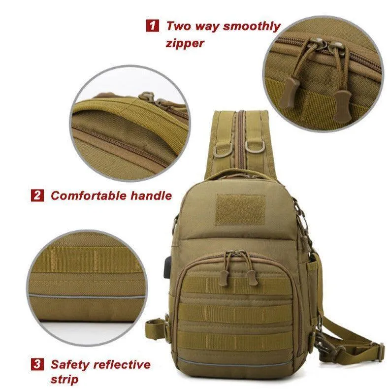 Daypack Outdoor Military Shoulder Bag Sports Climbing Cool Backpack MCBLTS56