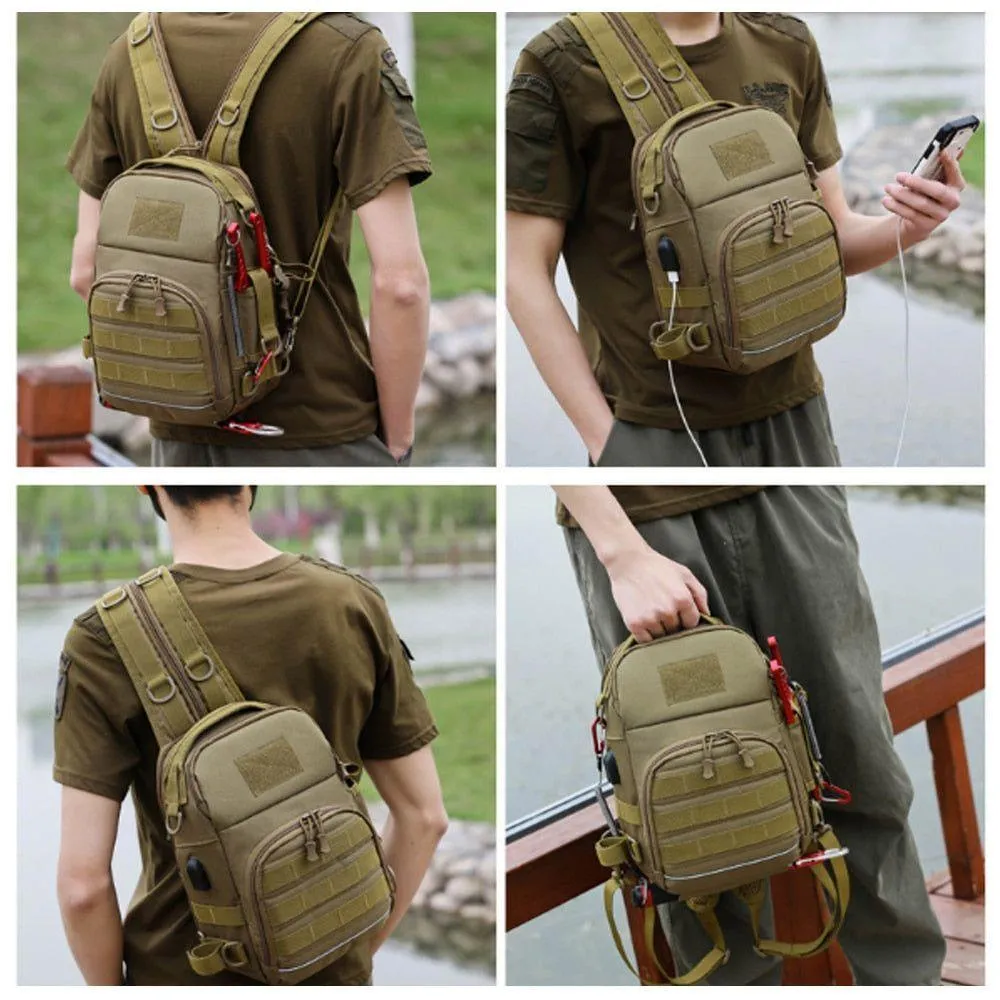 Daypack Outdoor Military Shoulder Bag Sports Climbing Cool Backpack MCBLTS56