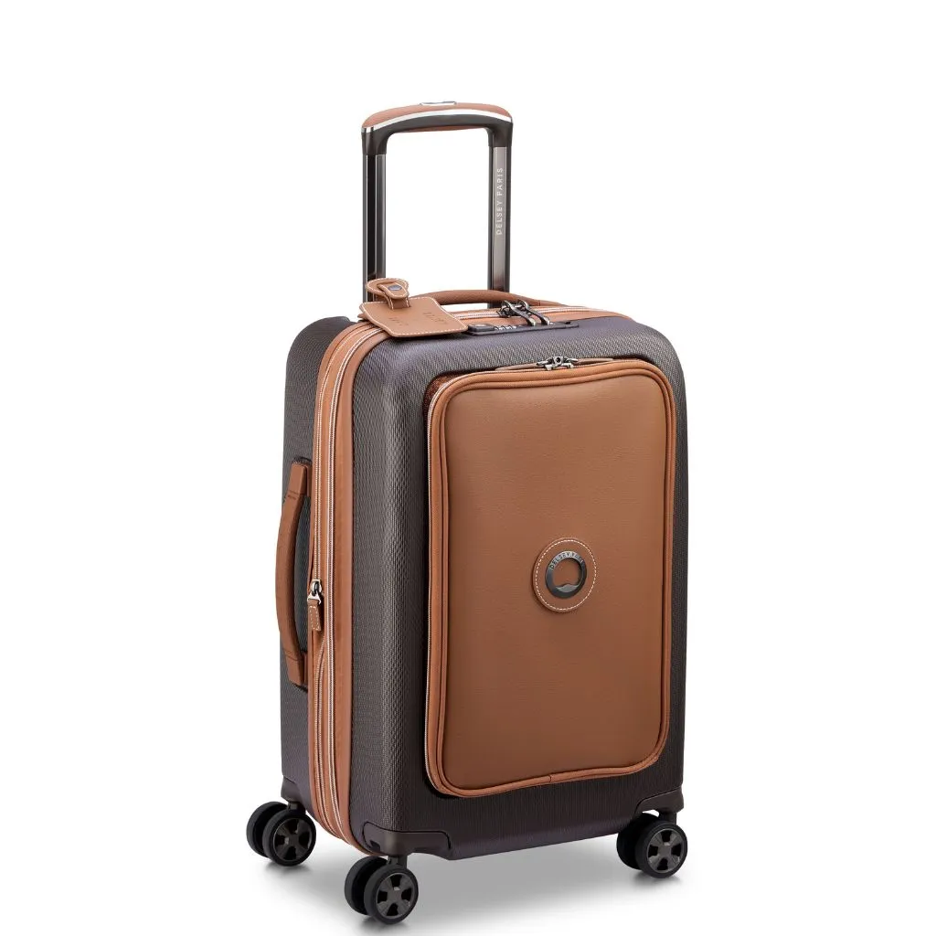 Delsey Chatelet Air 2.0 55cm Business Cabin Luggage - Chocolate