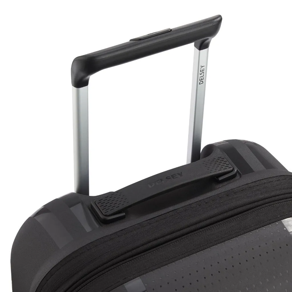 Delsey Clavel MR 55cm Carry On Luggage - Black