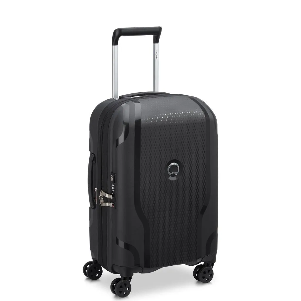 Delsey Clavel MR 55cm Carry On Luggage - Black