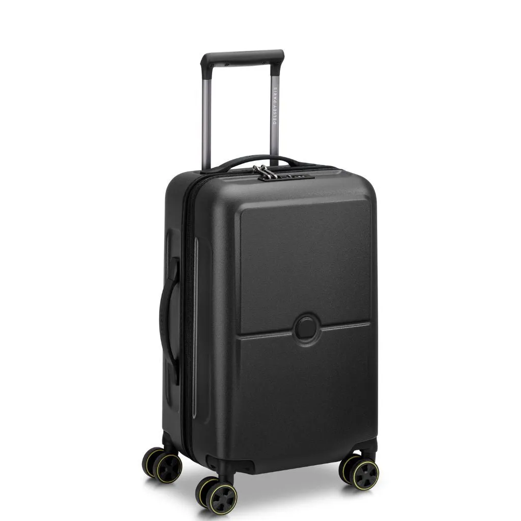 Delsey Turenne 2.0 55cm Carry On Luggage - Black