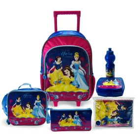 Disney Princess Be The Hero Of Your Story 18" 6-in-1 Trolley Box Set