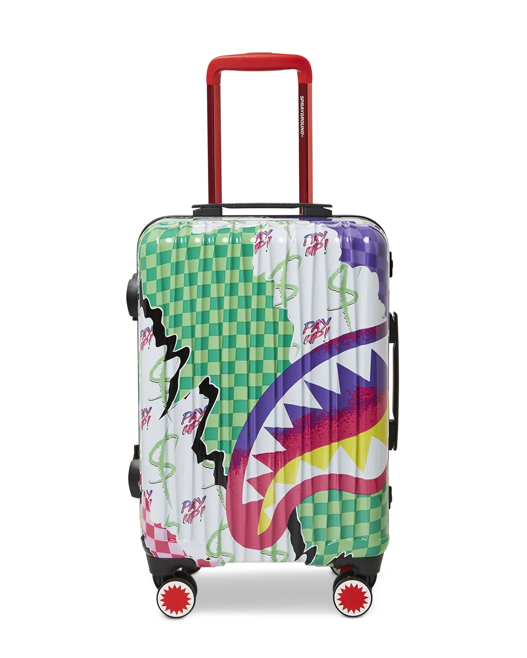 DREAMY TECHNICOLOR SHARKNAUTICS HARDSHELL CARRY-ON LUGGAGE