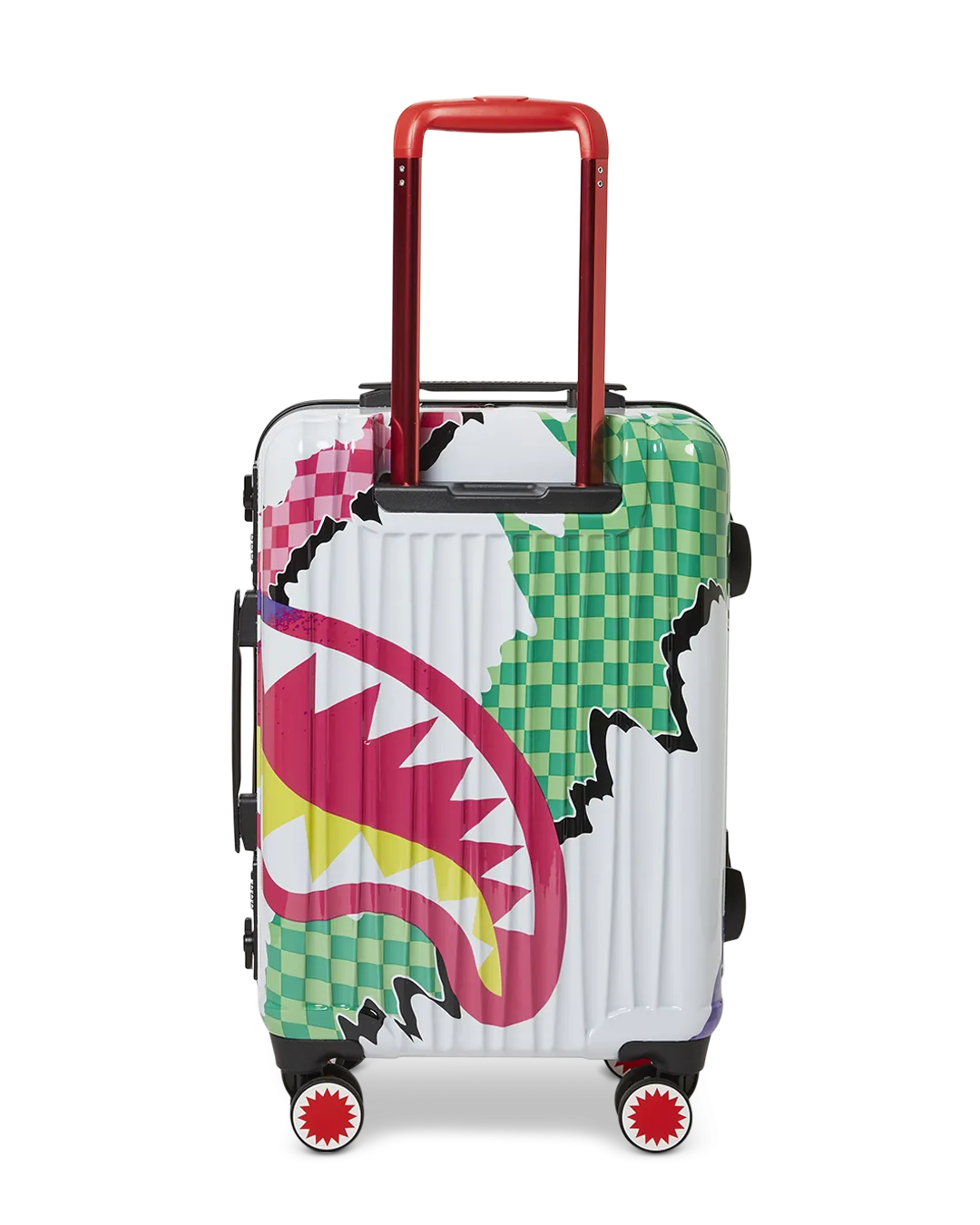 DREAMY TECHNICOLOR SHARKNAUTICS HARDSHELL CARRY-ON LUGGAGE