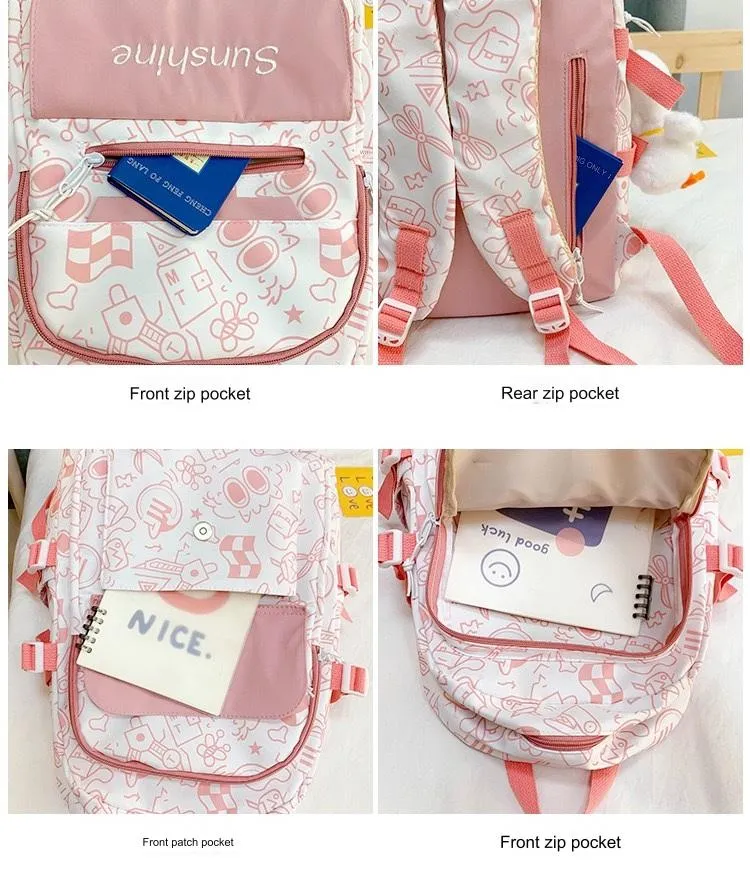 Durable Backpack For Girls 612-5