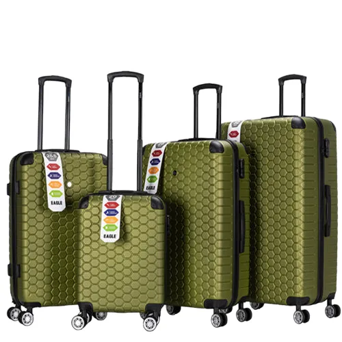 Eagle London Hexagon ABS Trolley Case - XL 32 Inch