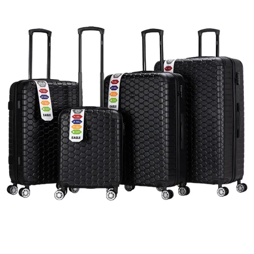 Eagle London Hexagon ABS Trolley Case - XL 32 Inch