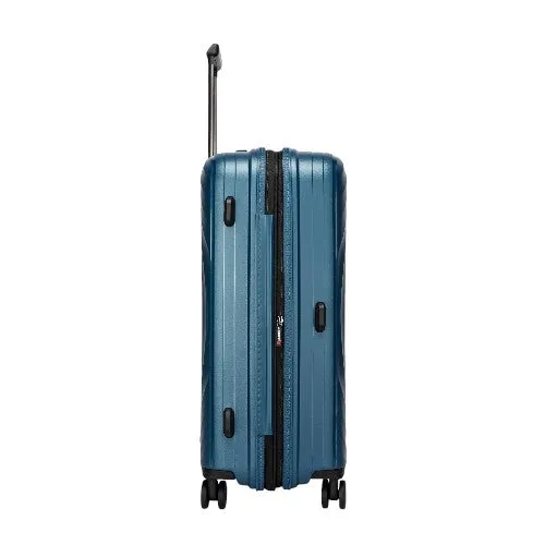 Eagle PP ABS Hard Shell Large Suitcase with TSA Lock and 4 Spinner Wheels - 28"