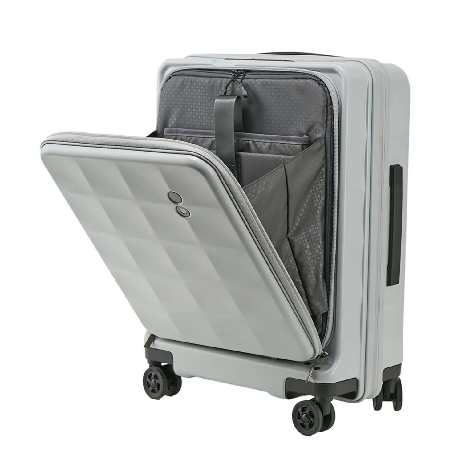 Echolac Square FX 20" Carry On Expandable Luggage With Front Access Opening