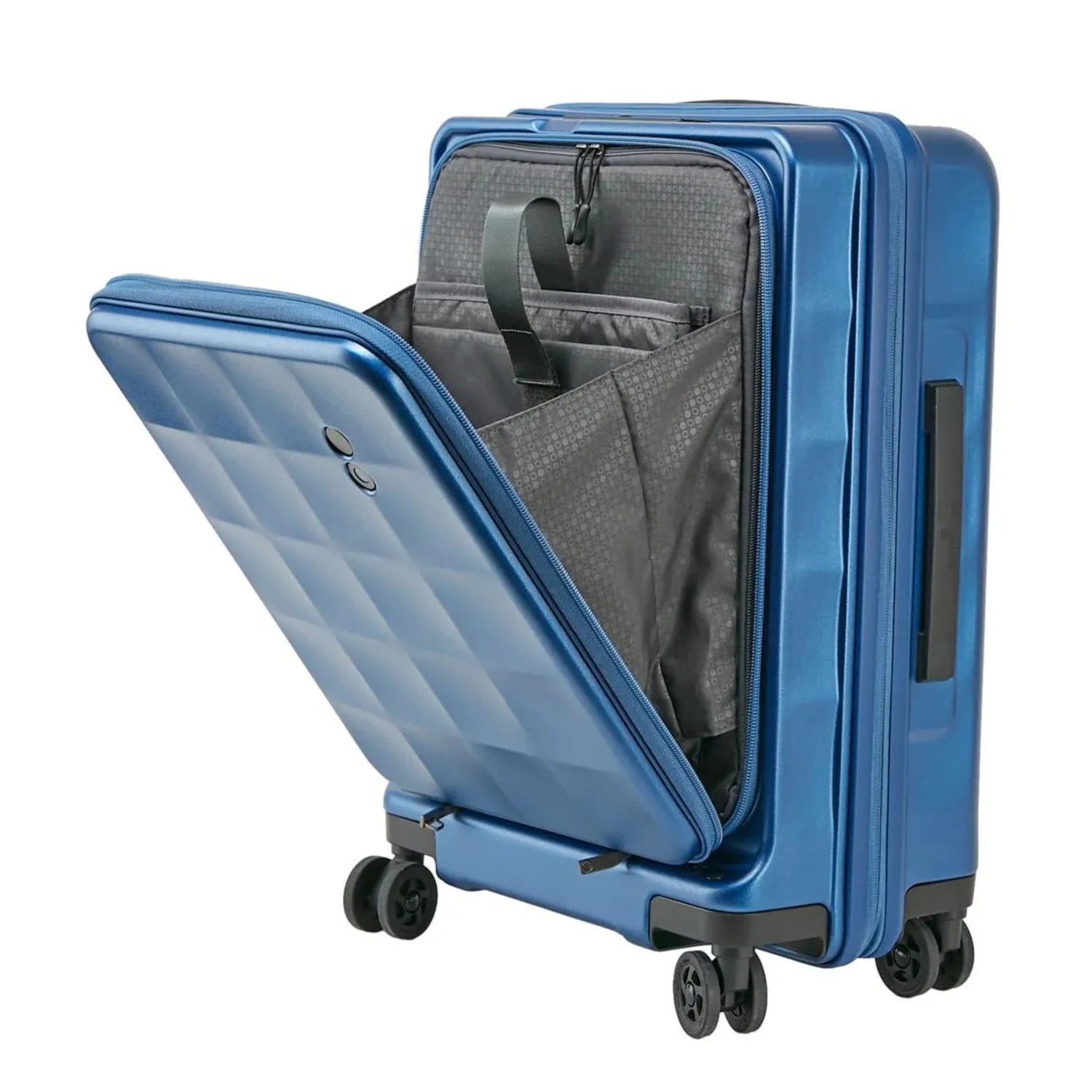 Echolac Square FX 20" Carry On Expandable Luggage With Front Access Opening