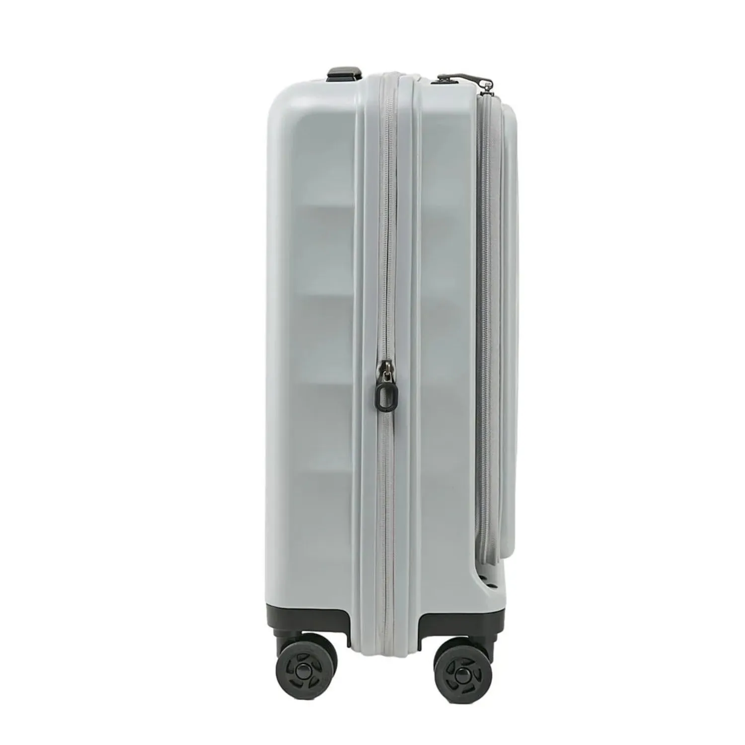 Echolac Square FX 20" Carry On Expandable Luggage With Front Access Opening