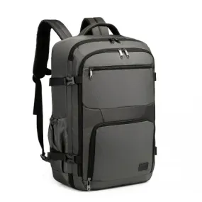 EM2207 Kono Multifunctional Portable Travel Backpack Cabin Luggage Bag - Grey: Versatile & Stylish Travel Companion