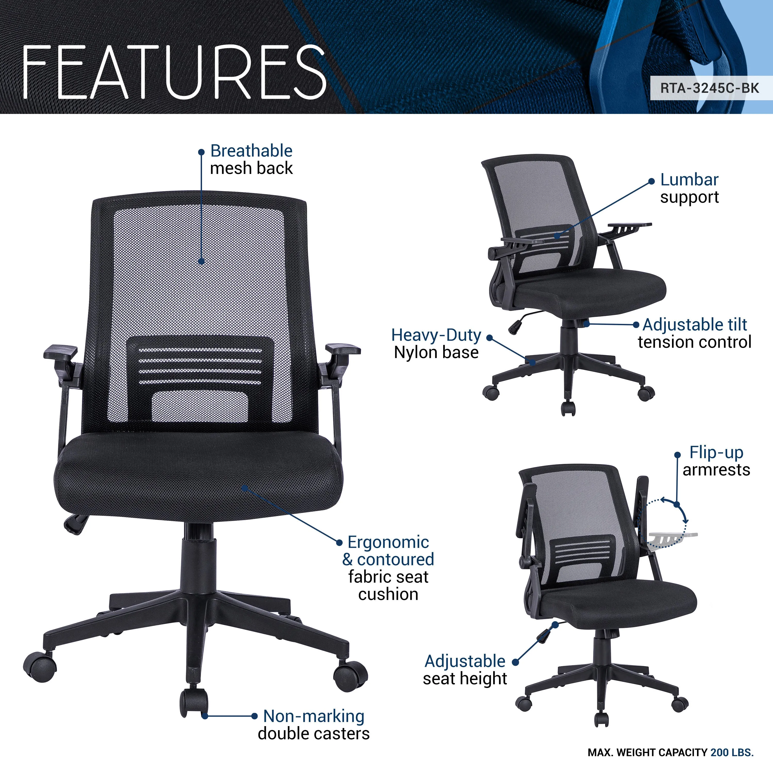 Ergonomic Office Mesh Chair