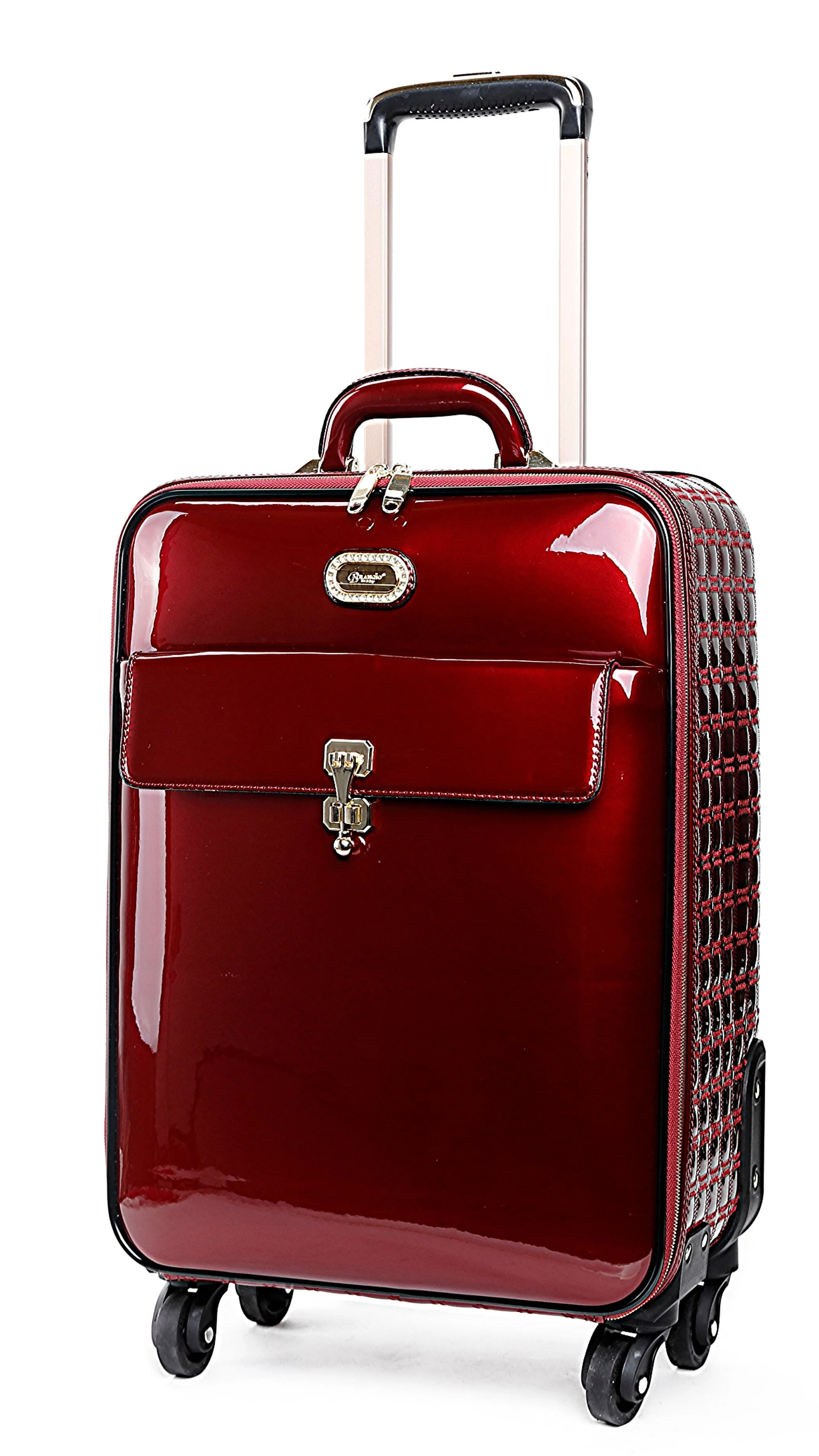 Euro Moda Underseat Travel Luggage with Spinners