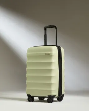 Expandable Cabin Suitcase in Pale Green  - Juno