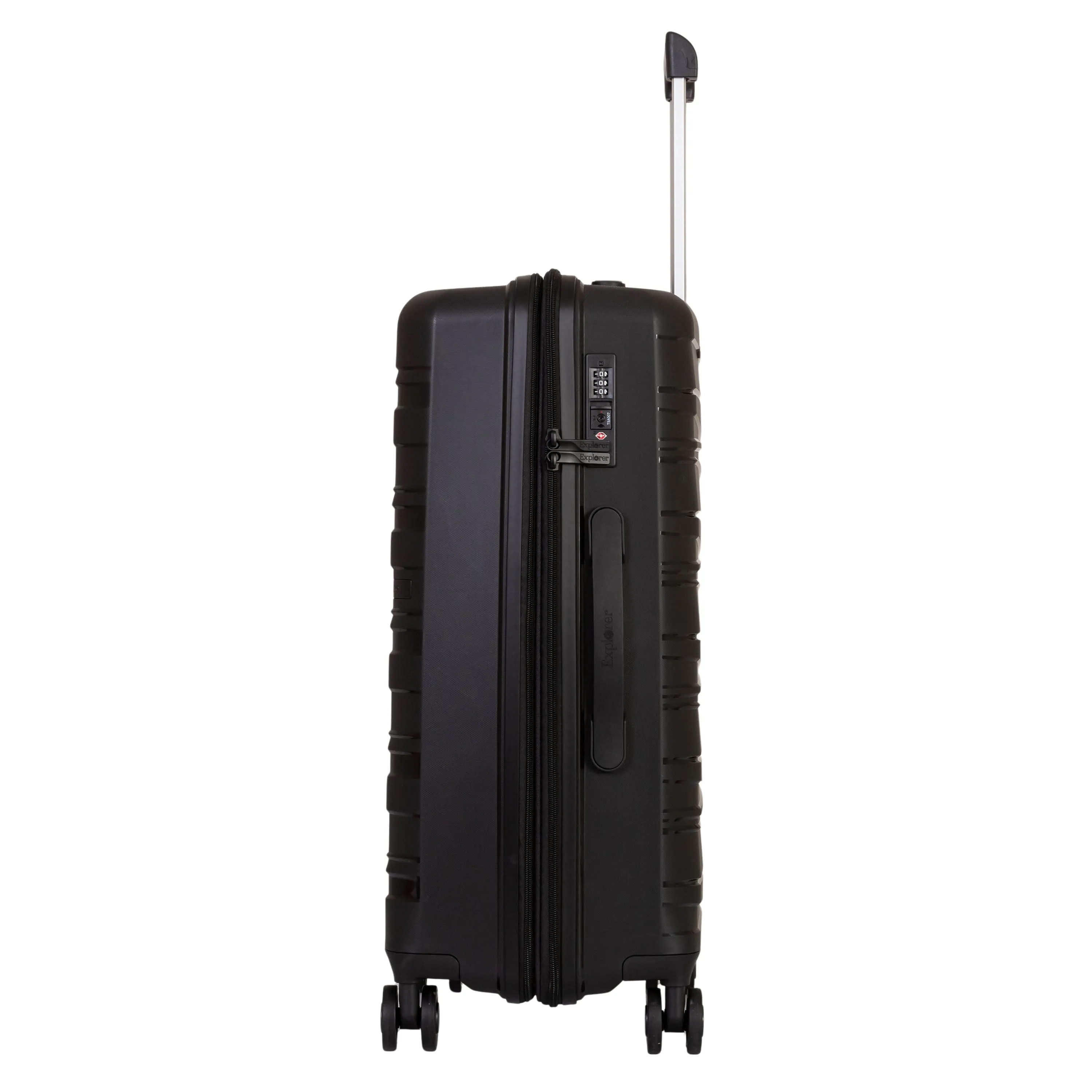 Explorer Breeze Anti-Theft Expandable Medium Luggage