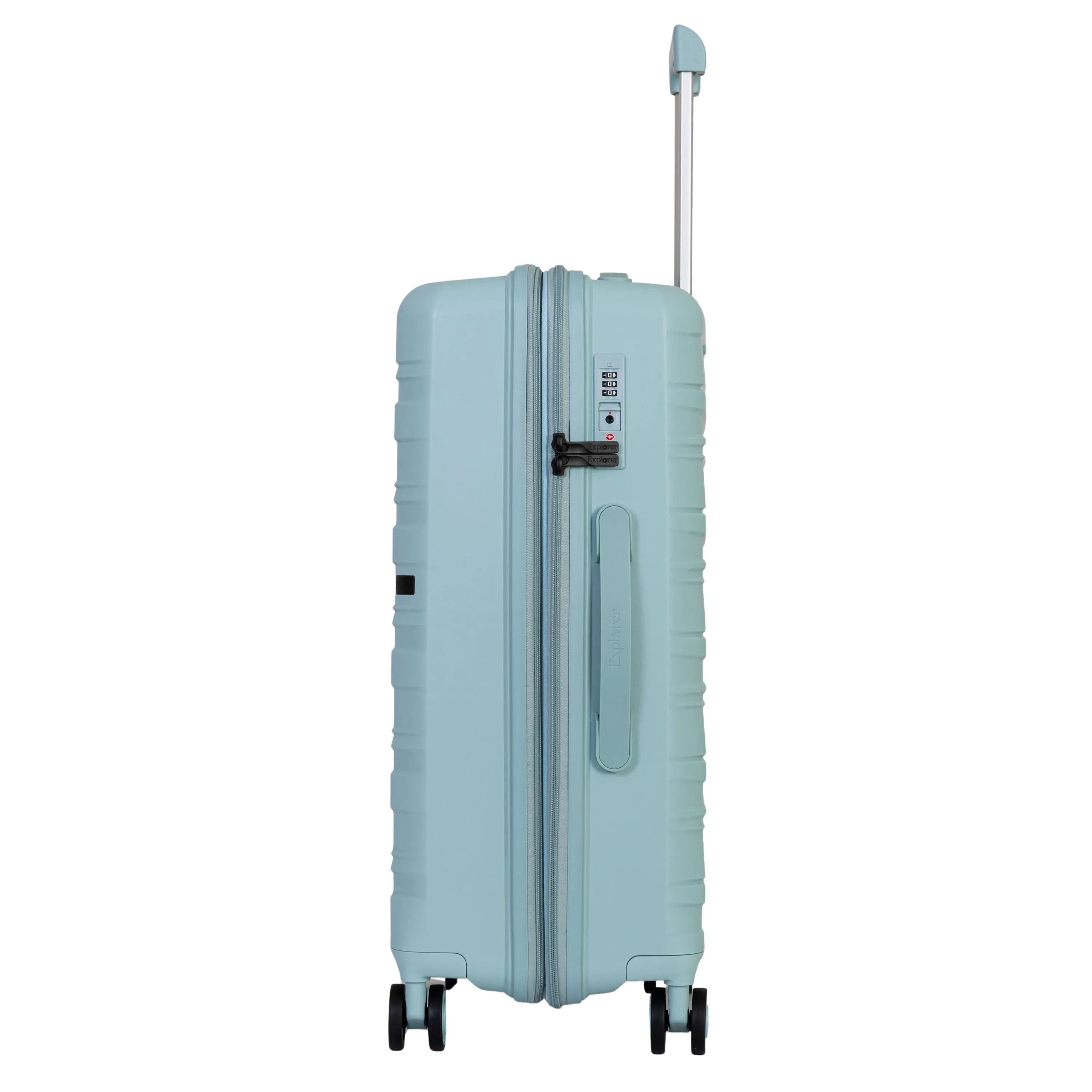 Explorer Breeze Anti-Theft Expandable Medium Luggage