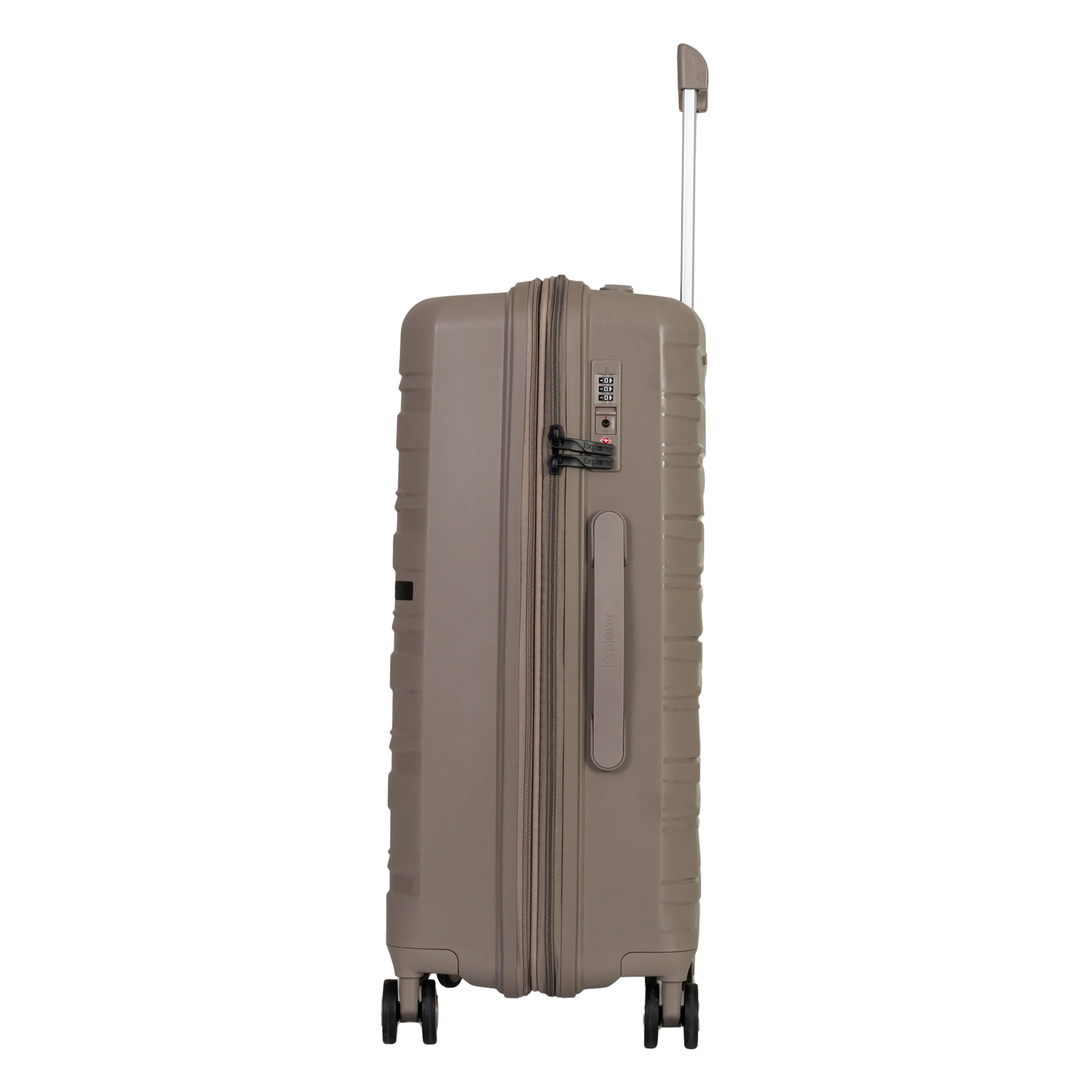 Explorer Breeze Anti-Theft Expandable Medium Luggage