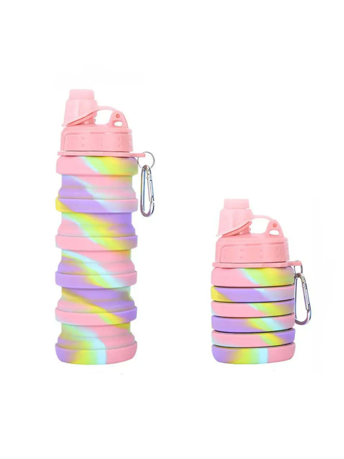 Folding Silicone Camouflage Kettle - Compact and Durable Water Bottle