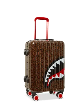 FRENZY SHARKS SHARKNAUTICS HARDSHELL CARRY-ON LUGGAGE