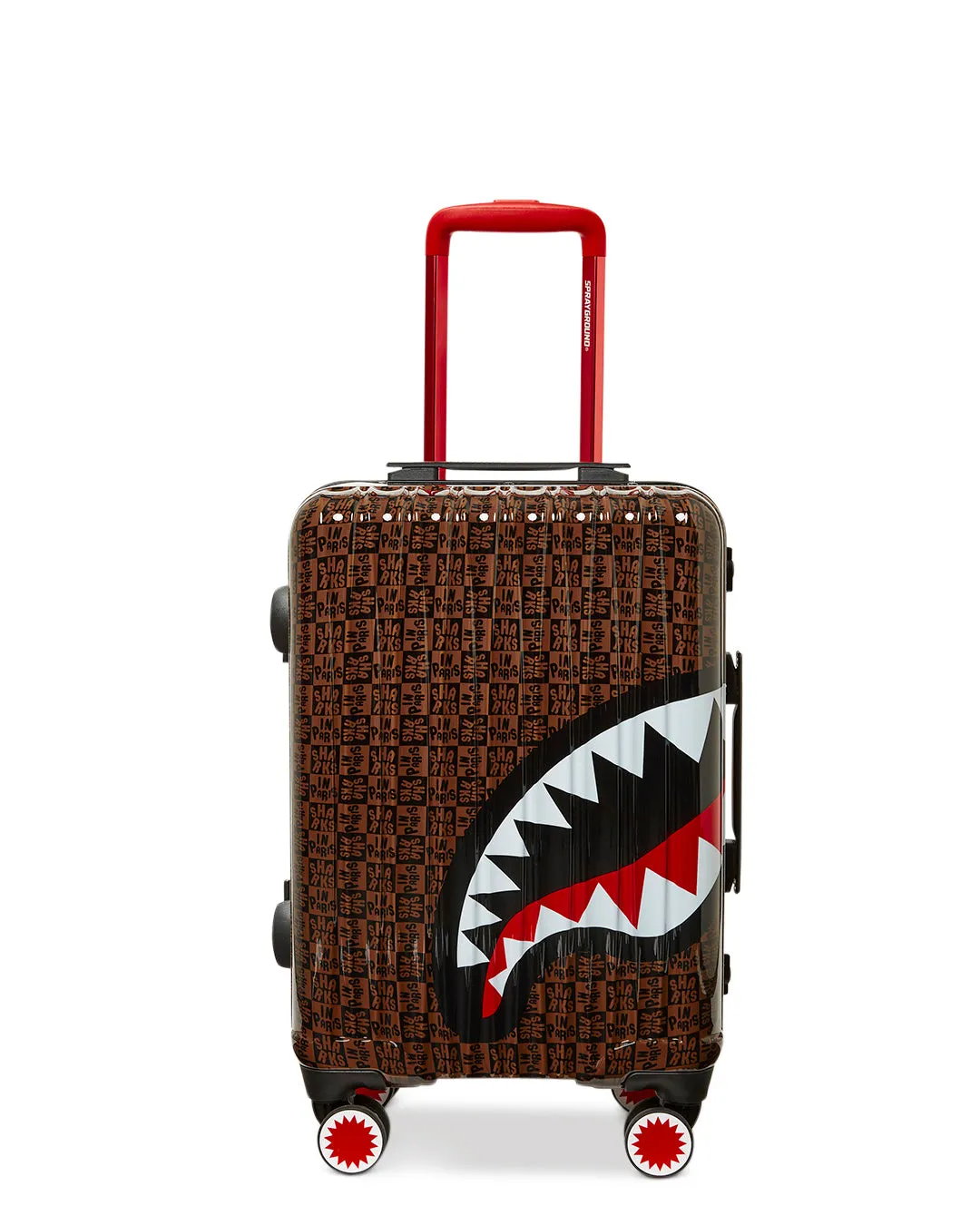 FRENZY SHARKS SHARKNAUTICS HARDSHELL CARRY-ON LUGGAGE