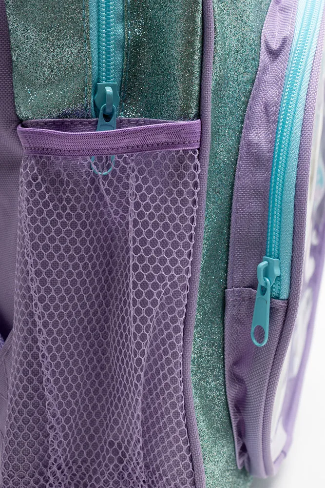 Frozen Pocket Backpack Blue