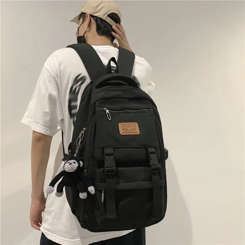 Gothslove Aesthetic Backpacks For Colleges Large Capacity Bookbags Travel Waterproof Backpack For Women Men  Laptop Backpack High Schoolers