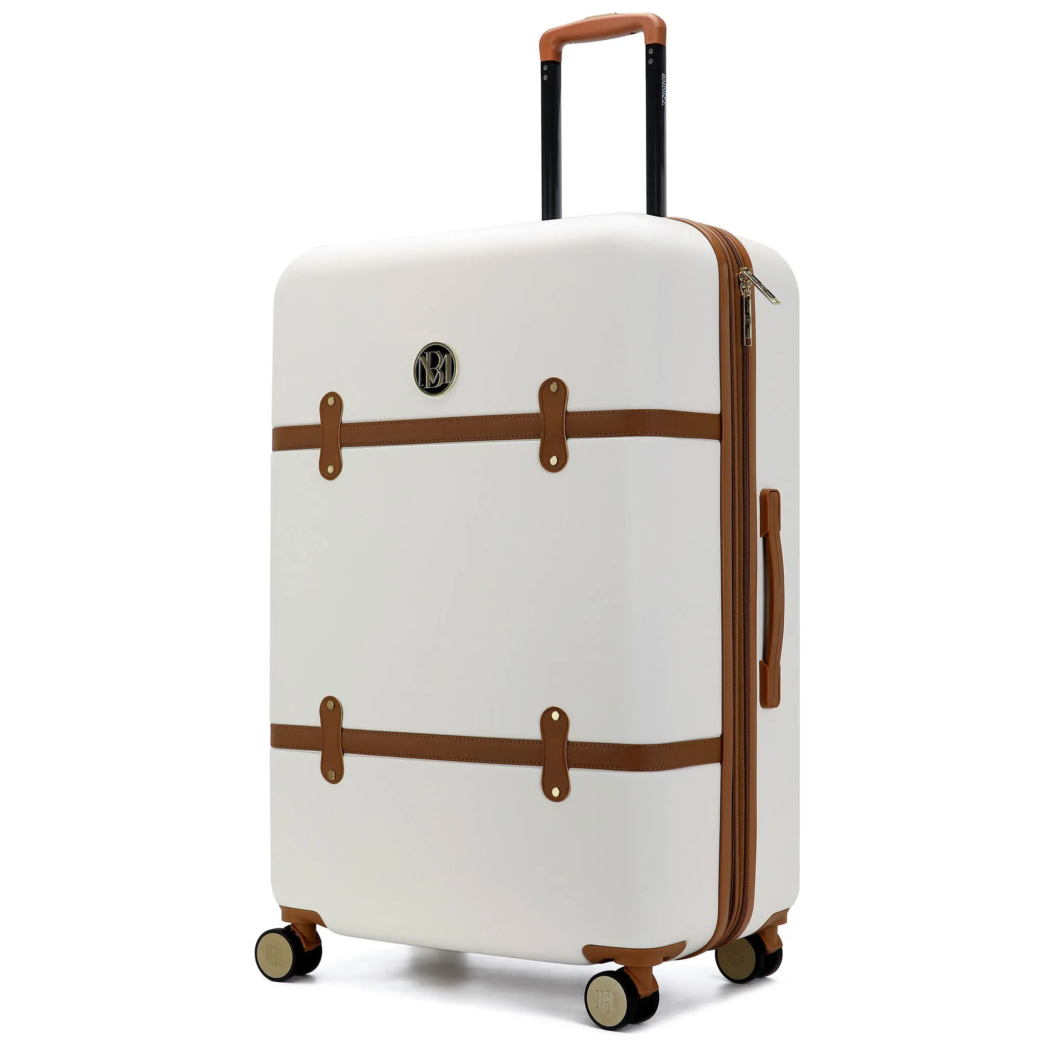 Grace Expandable 25" Medium Checked Retro Suitcase