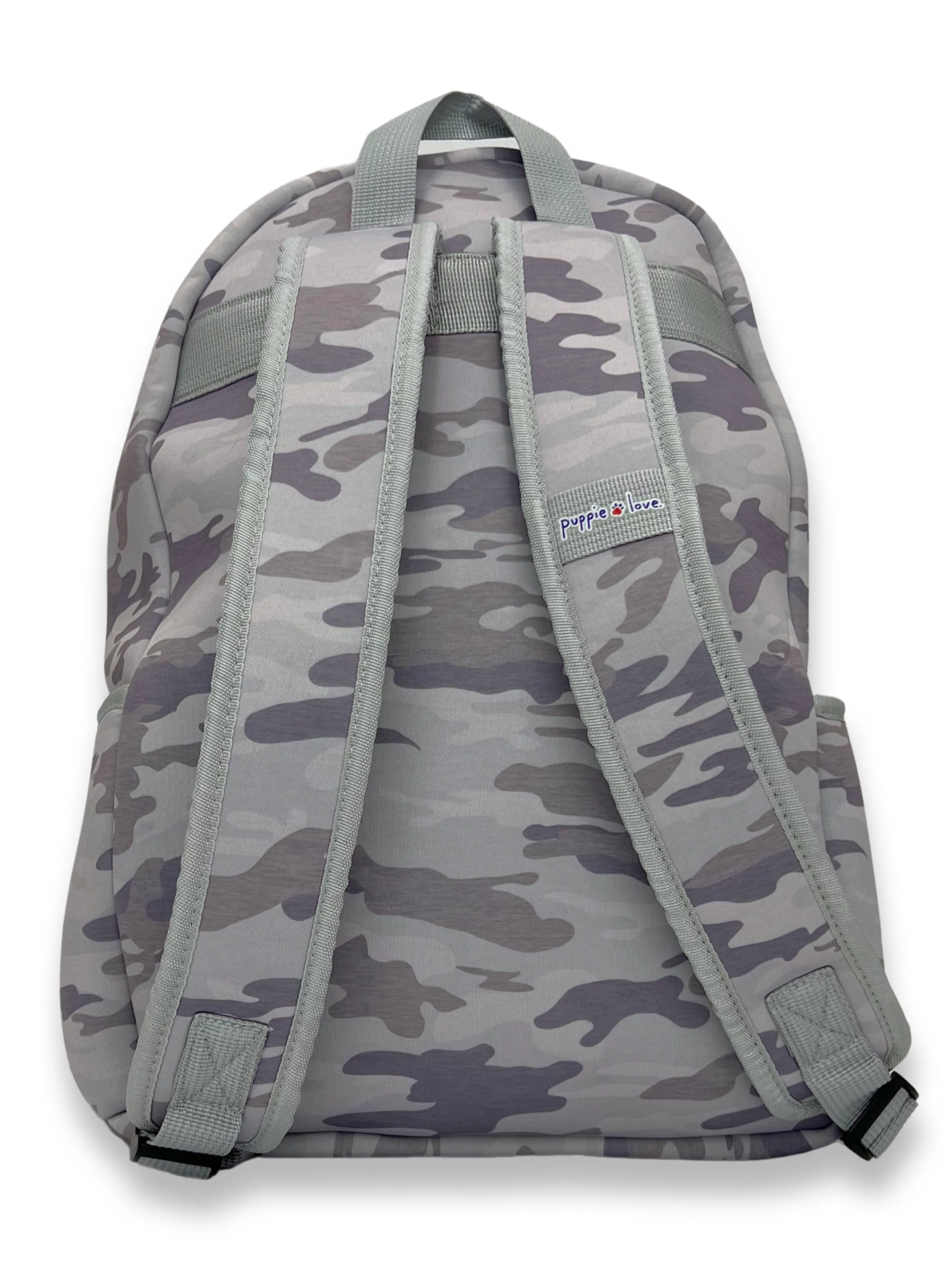 GREY CAMO BACKPACK