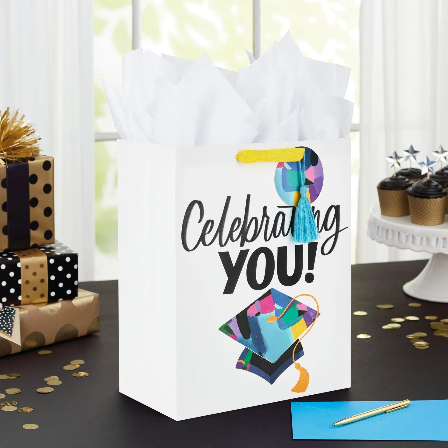 Hallmark 13'' Celebrating You Large Graduation Gift Bag