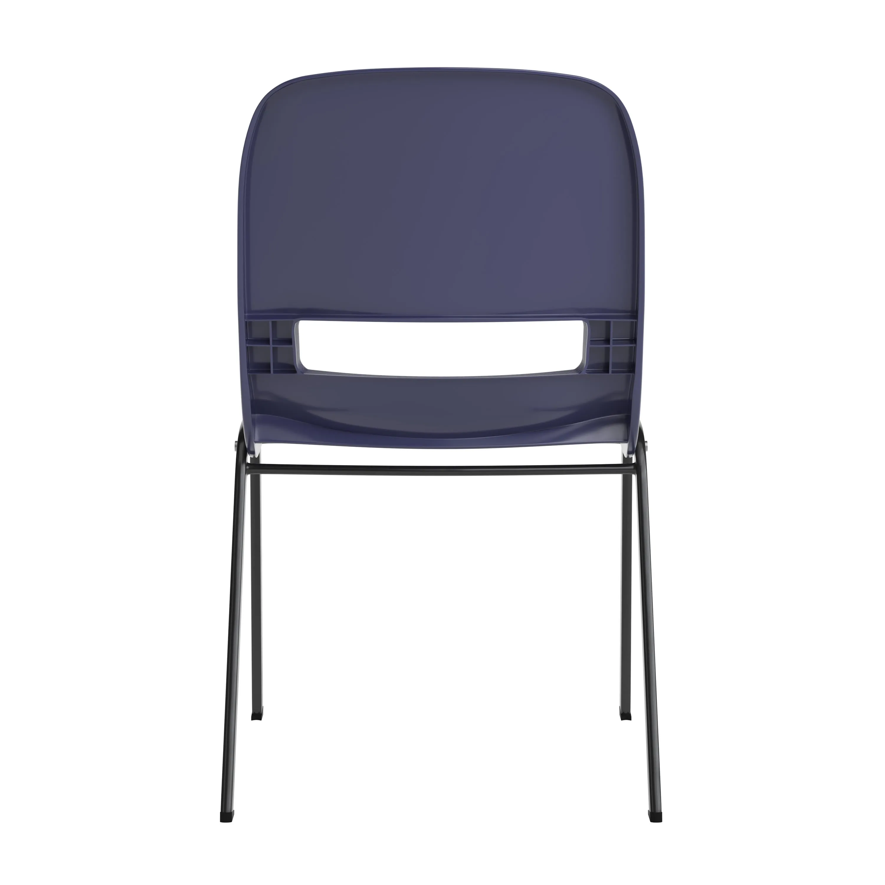 HERCULES Series 661 lb. Capacity Ergonomic Shell Stack Chair with 16'' Seat Height