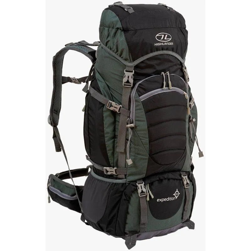 Highlander Rucksack Expedition 65L - Black