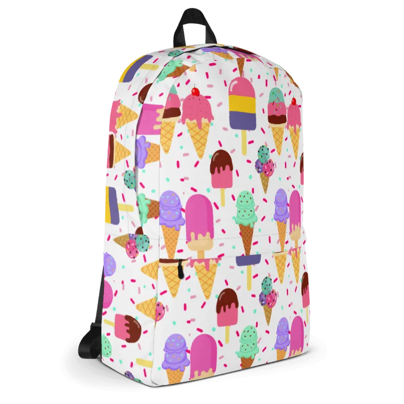 Ice Cream and Sprinkles Backpack