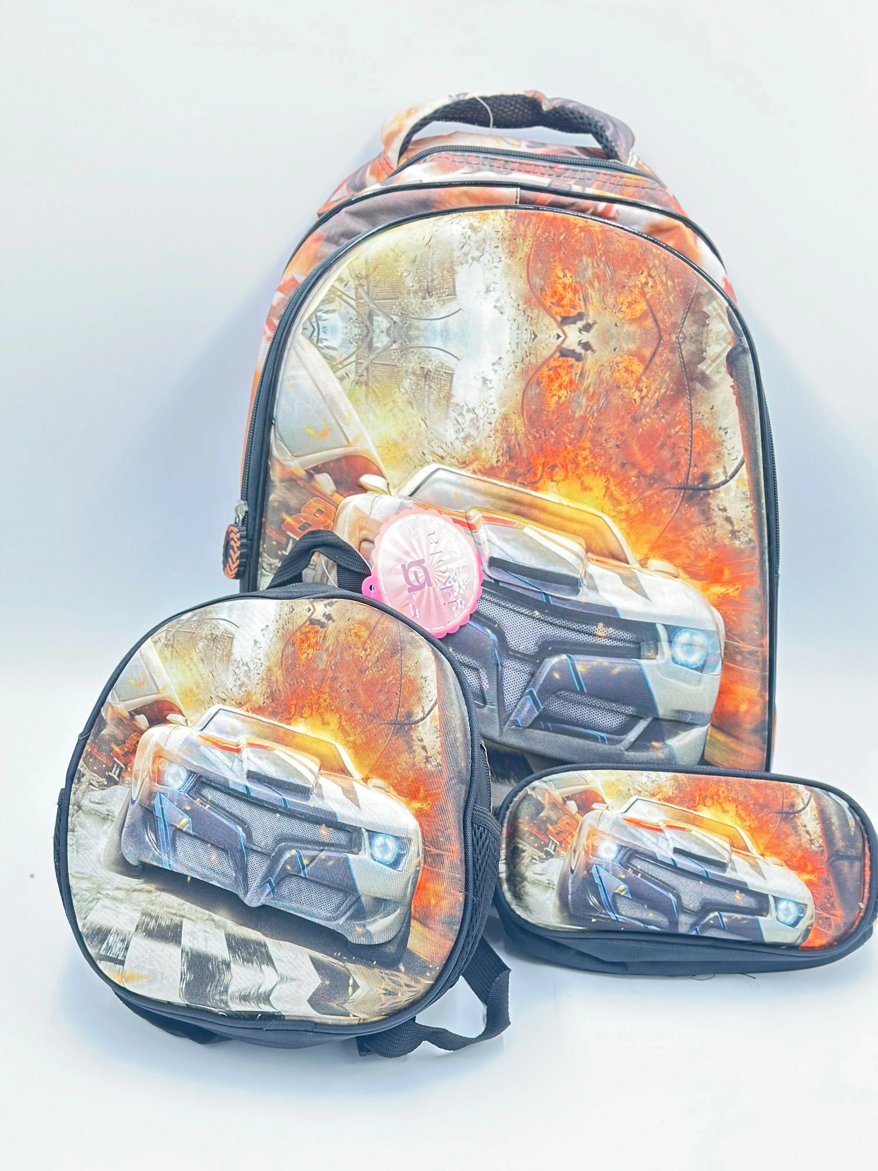 Ik096 18" Mustang 3pcs Back Pack