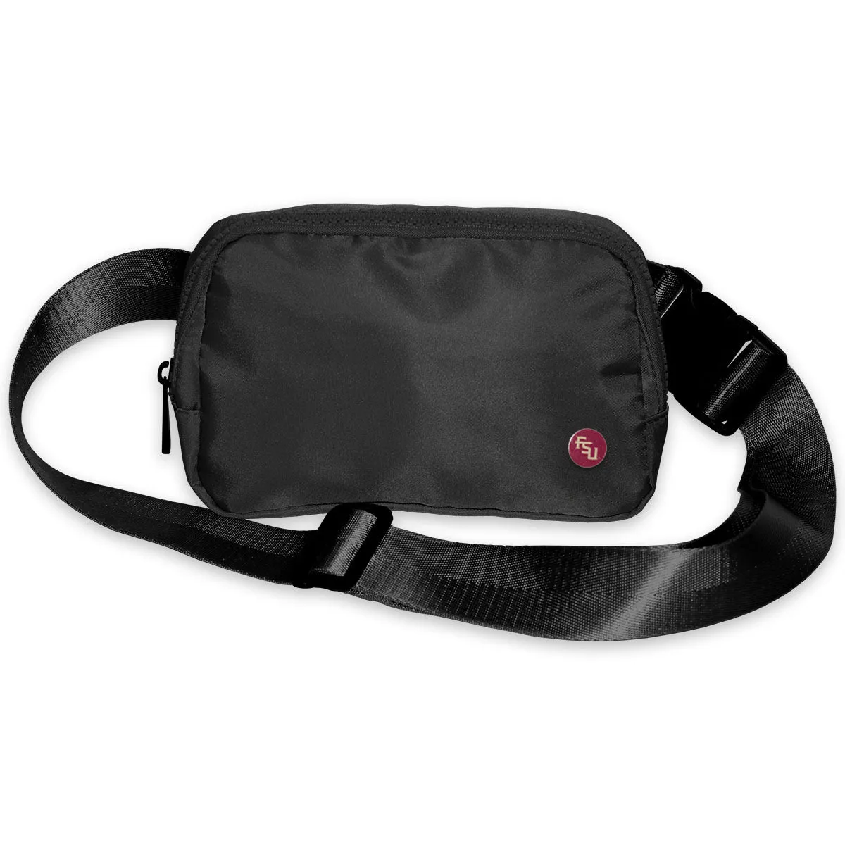 Jardine Stacked FSU Medallion Belt Bag - Black