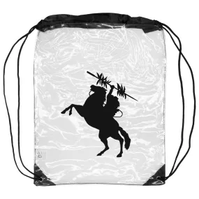 Jardine Unconquered Silhouette Clear Drawstring Sportsack