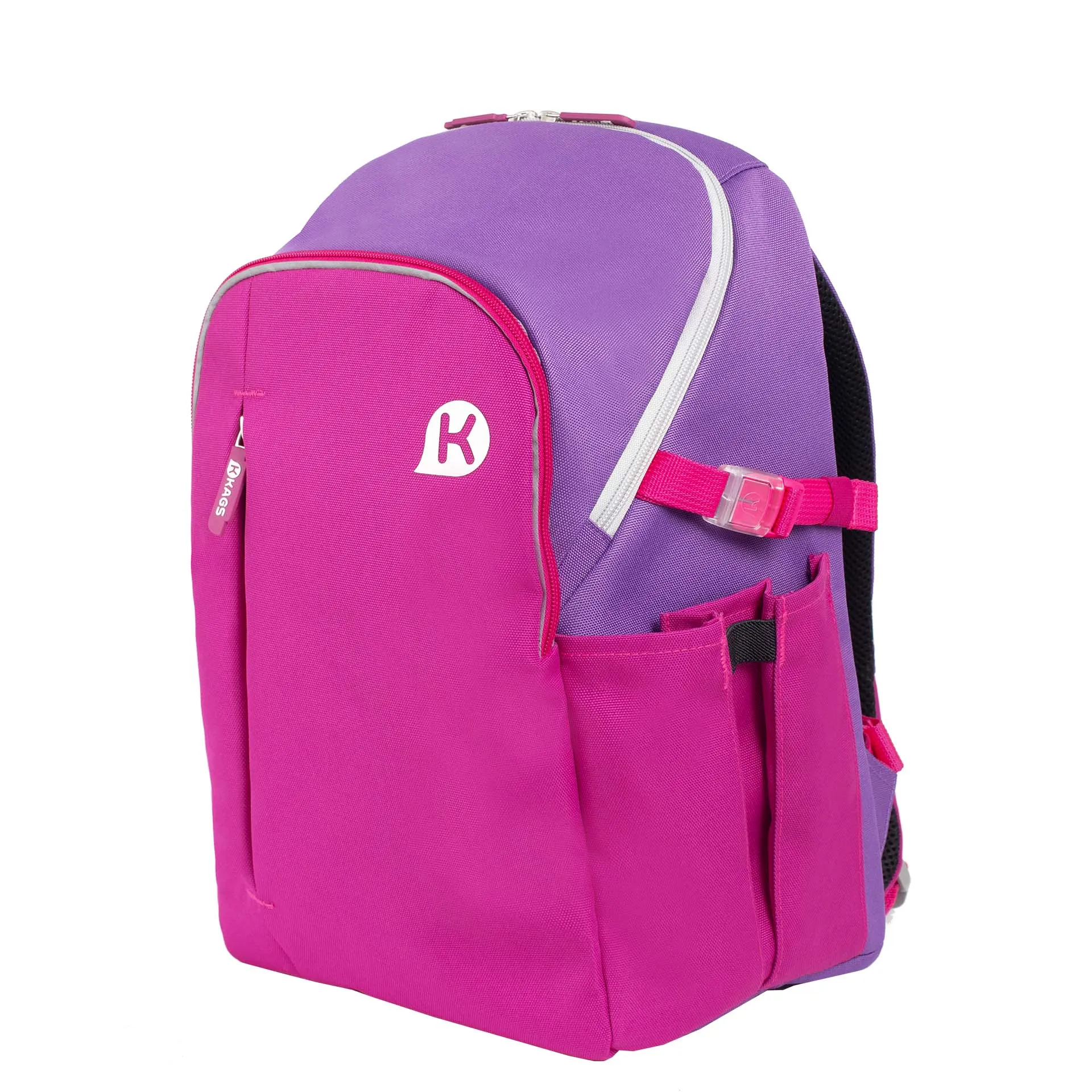 KAGS FERGUS Series Ergonomic School Backpack - Magenta