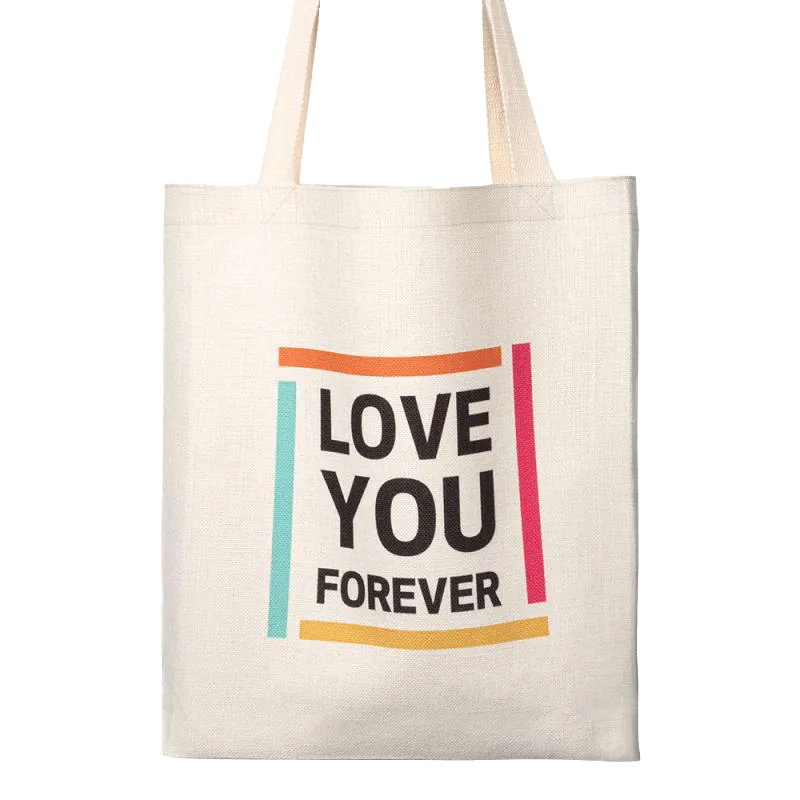 Linen Tote Bag | Sublimation Blank | Sublimation