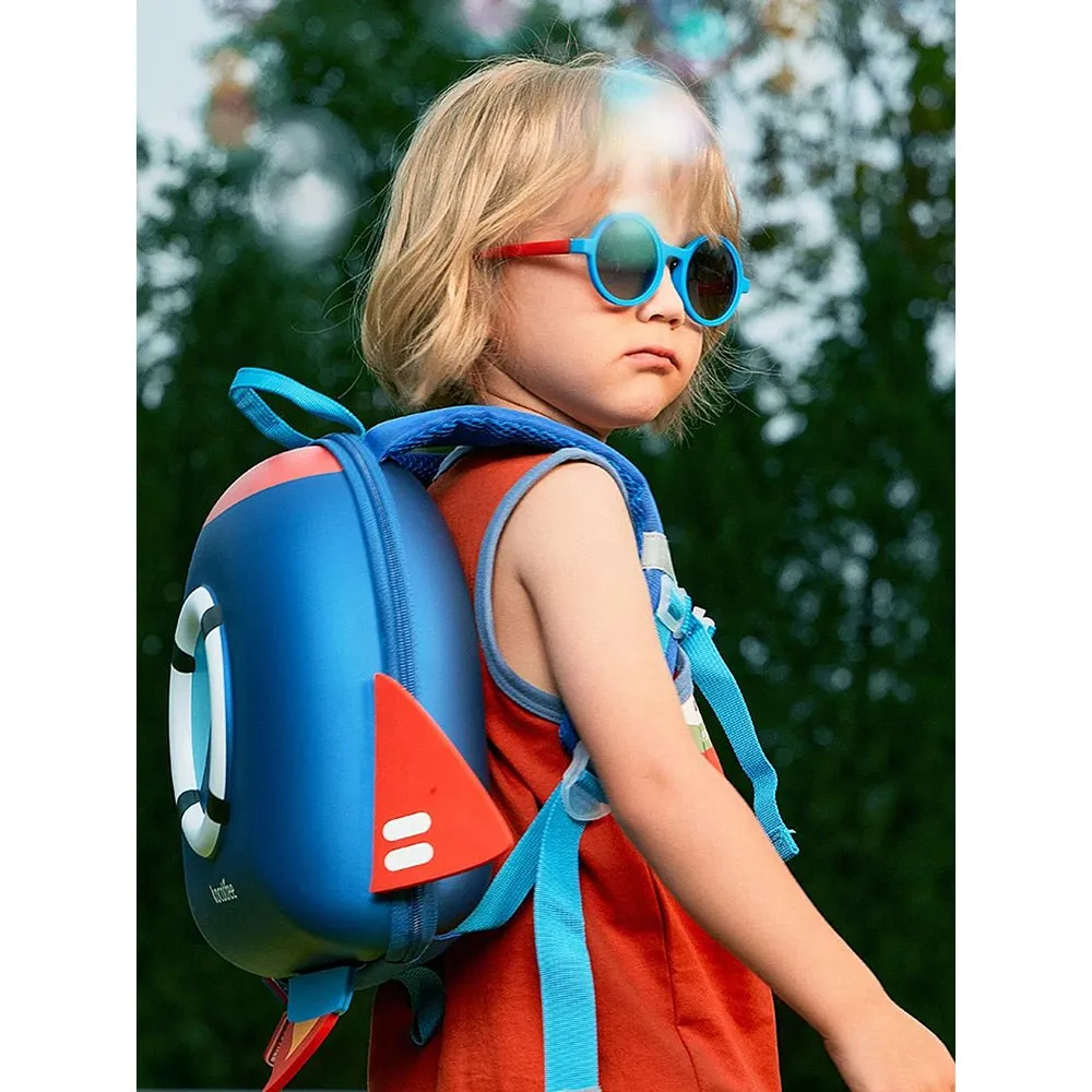 Little Surprise Box Electric Blue Sailor Backpack for Toddlers & Kids