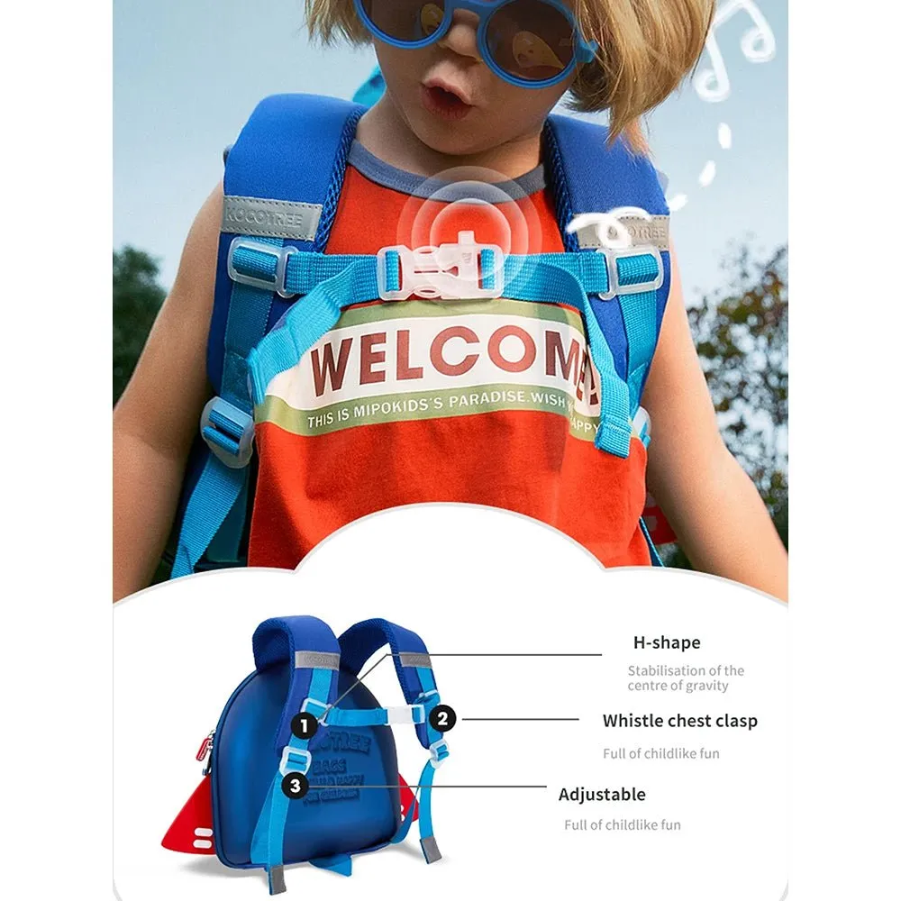 Little Surprise Box Electric Blue Sailor Backpack for Toddlers & Kids