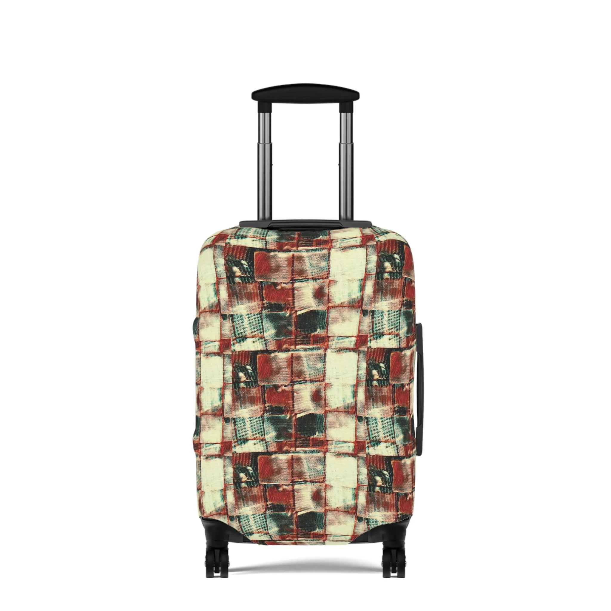 Luggage Cover - "Square Dance"