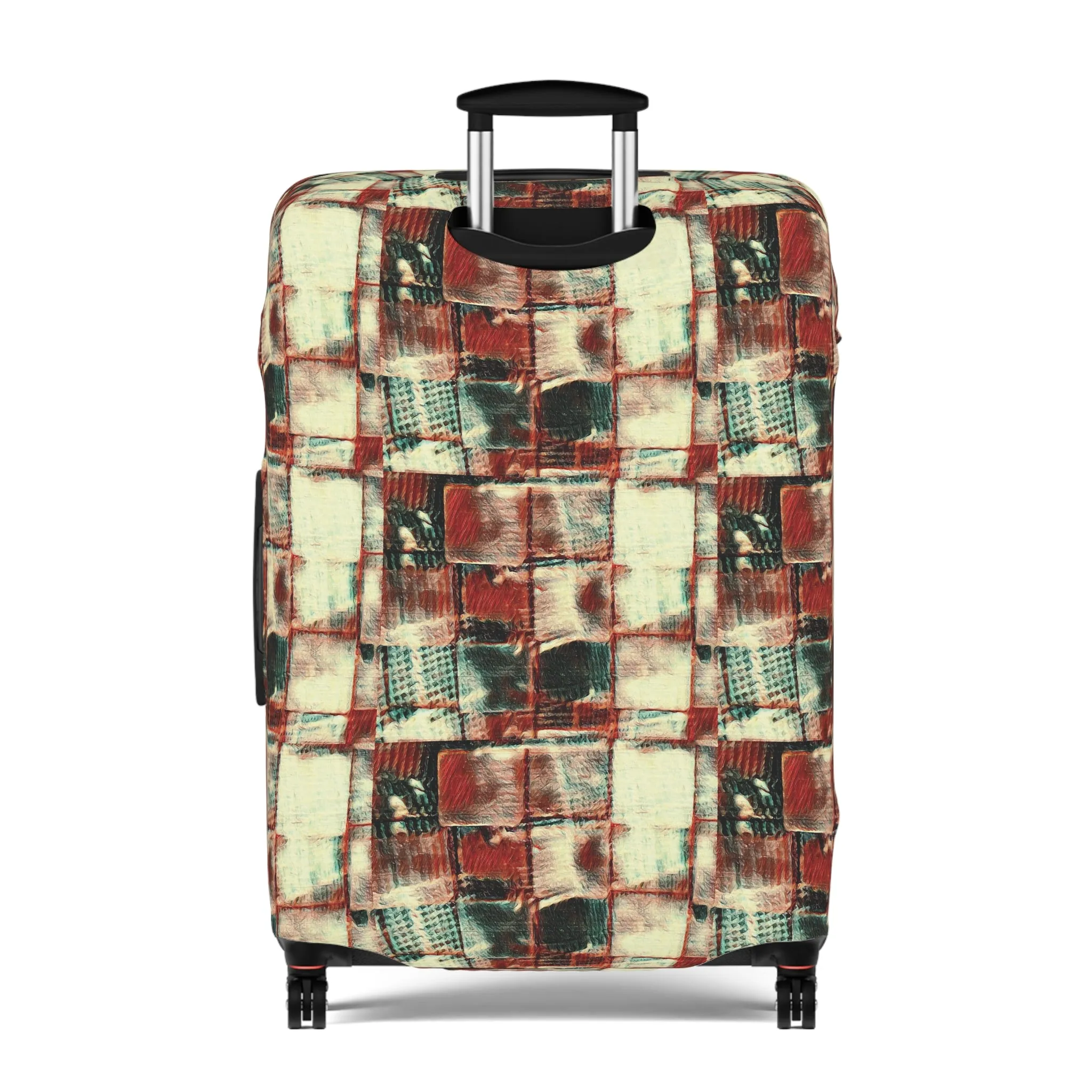 Luggage Cover - "Square Dance"