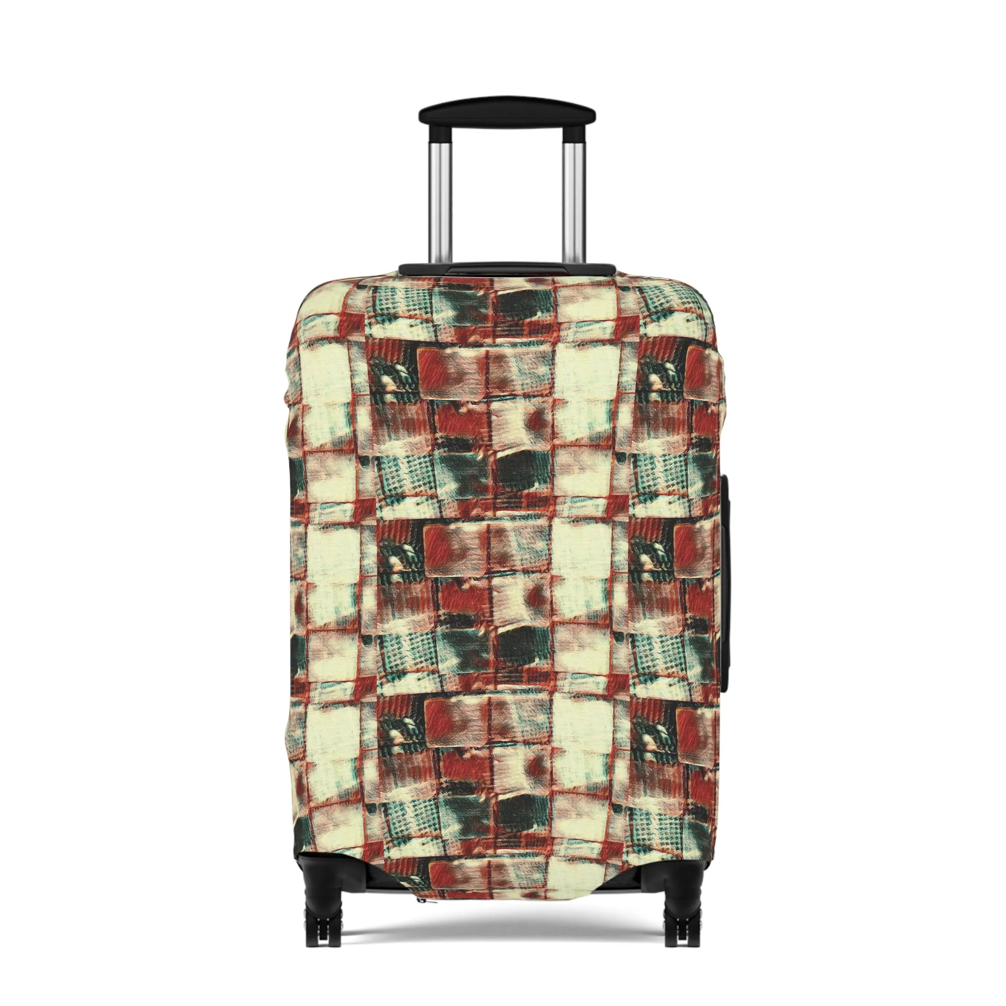 Luggage Cover - "Square Dance"