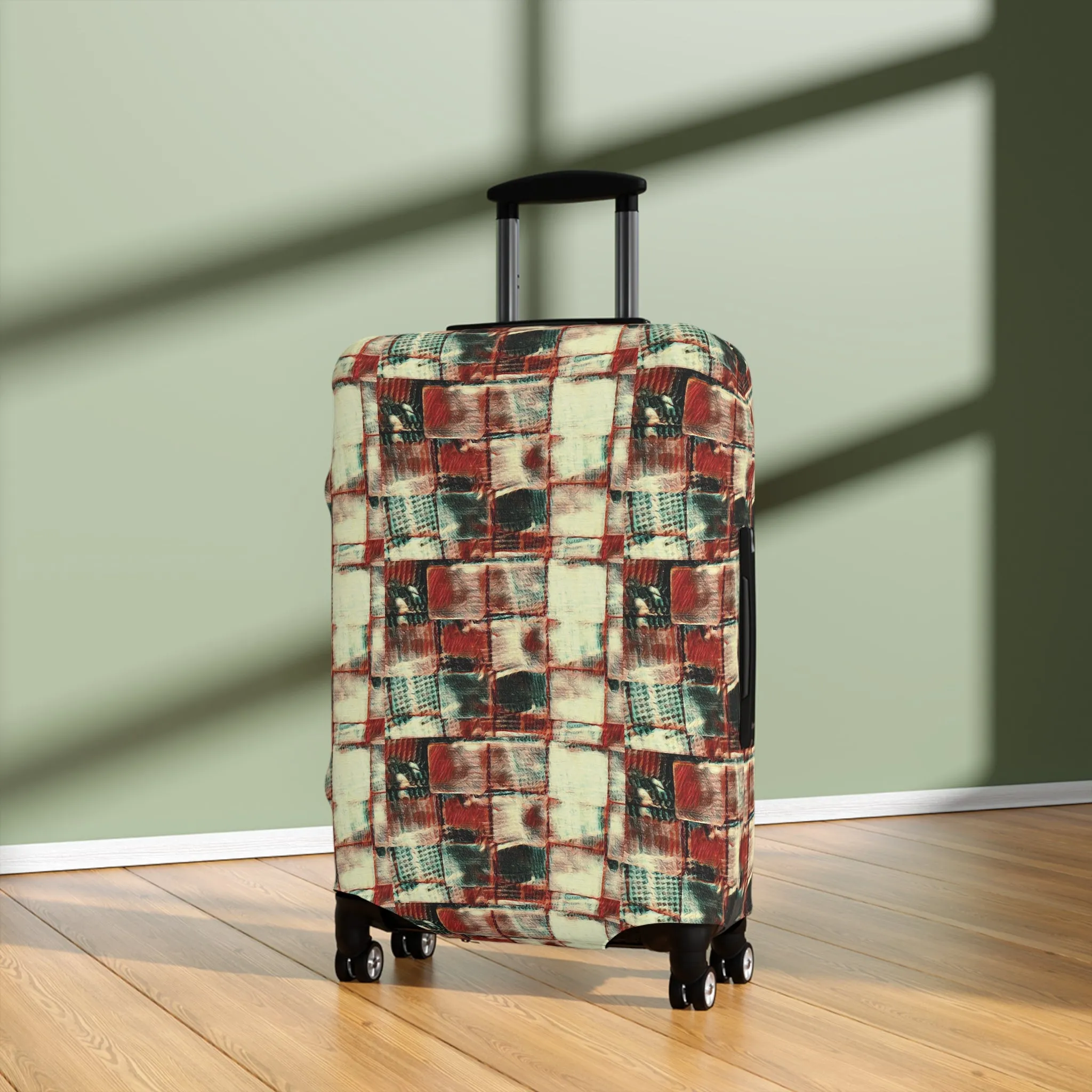 Luggage Cover - "Square Dance"