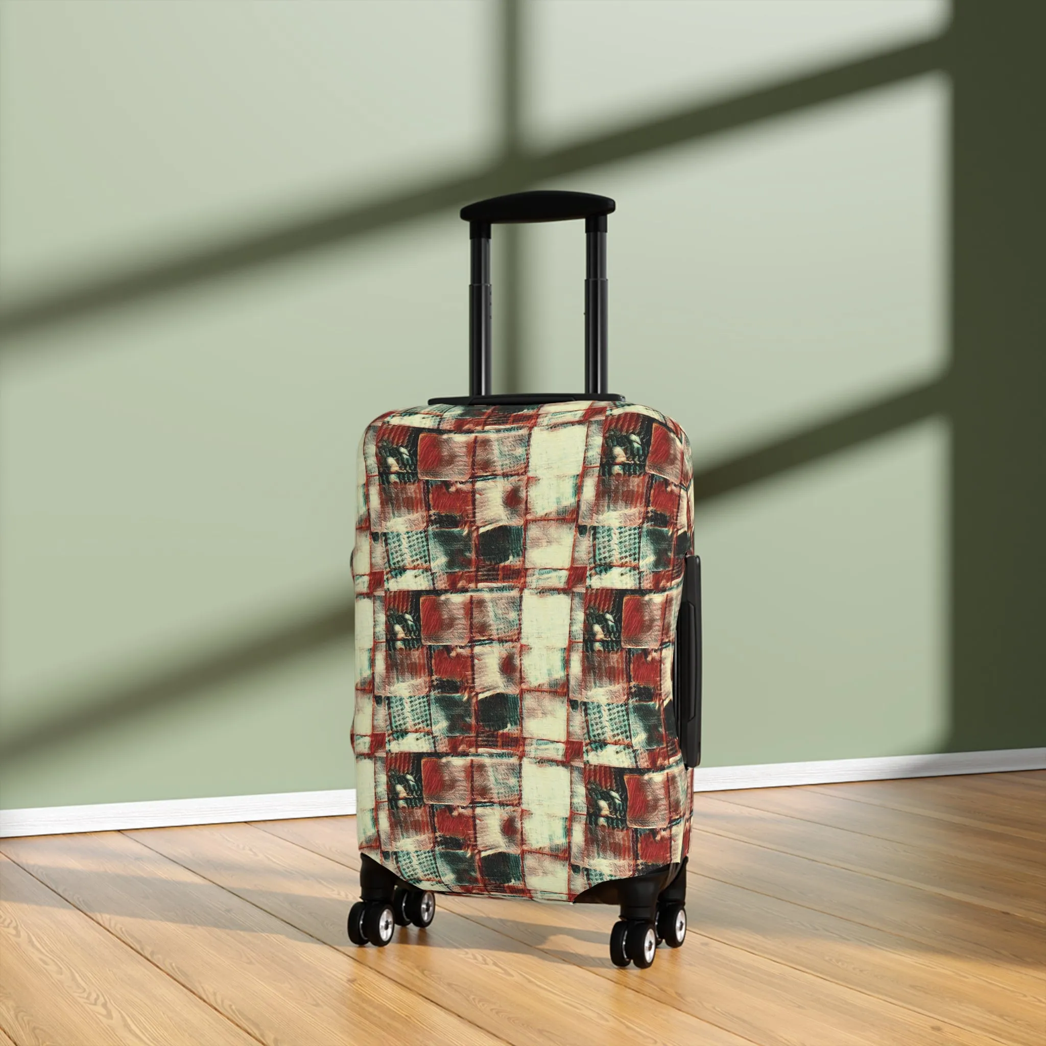 Luggage Cover - "Square Dance"